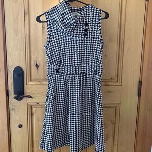 Houndstooth Flirty Dress